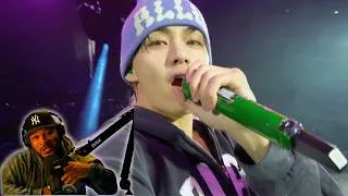 Thumbnail: V (BTS) – "Dynamite" | BTS WORLD TOUR 'ARIRANG' | First Time Reaction