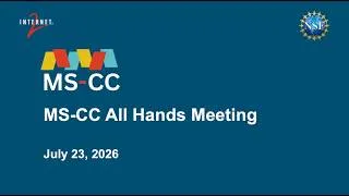 Thumbnail: MS-CC All-Hands Meeting (July 2026)