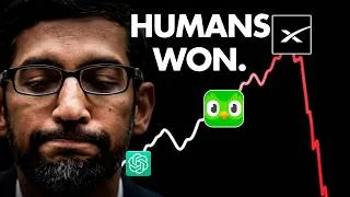 Thumbnail: The AI Bubble is Bursting and I Can't Be Happier.