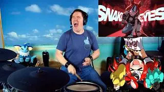 Thumbnail: The8BitDrummer x Hololive | Hakos Baelz - Snake Eyes (Original Song)