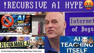 Thumbnail: NOT-Recursive NOT-Self Improvement: autoresearch isn't SuperAI's next step