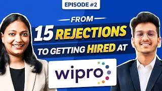 Thumbnail: Wipro Off-Campus Interview Experience — My First Job After 15 Rejections| Internshala
