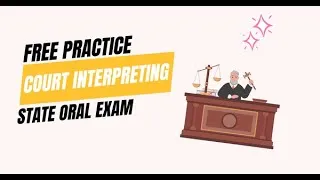 Thumbnail: Court Interpreting Practice Exam | Interprepedia | #interpretation #translation