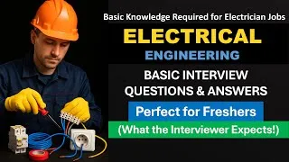 Thumbnail: Basic Electrical Engineering Interview Questions for Freshers | Electrician Job Interview Questions