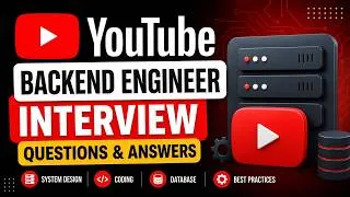 Thumbnail: YouTube Backend Engineer Interview Questions & Answers