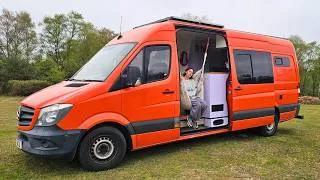 Thumbnail: Inside Her Self Built Off-Grid Van | Full Van Tour 🚚