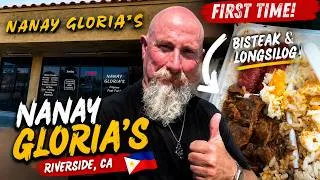 Thumbnail: First Time at Nanay Gloria's in Riverside, CA | Trying Filipino Bisteak & Longsilog!