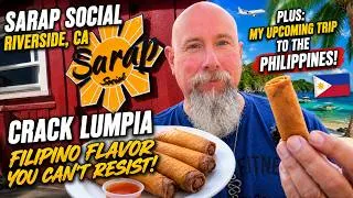 Thumbnail: Trying Sarap Social's Famous Crack Lumpia in Riverside, CA + Philippines Trip Update!