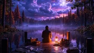 Thumbnail: Rainy Night Fishing 🌧️ | 3 Hours of Rain Sounds for Sleep🌙, Insomnia & Relaxation
