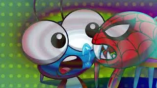 Thumbnail: Bob Gets Bitten by a GIANT Spider! 🕷️ | BOB ZOOM | ORANGE VOCODER