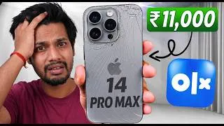 Thumbnail: I Bought Broken iPhone 14 Pro Max ₹11,000 From OLX