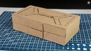 Thumbnail: Make a cool pencil box with cardboard | inventive AB