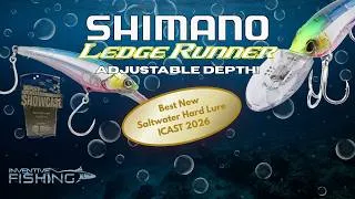 Thumbnail: Award Winner! Shimano Ledge Runner Adjustable Depth Trolling Lure at ICAST 2026