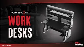 Thumbnail: Powerlift™ Adjustable Height Work Desk - Inventive Products Inc.