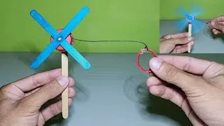 Thumbnail: How to make a fan with ice cream sticks | Easy ice cream stick toy 