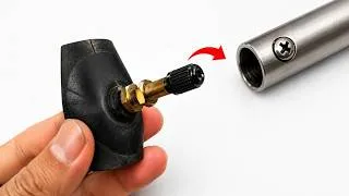 Thumbnail: Just a Soldering Iron and an Old Tire Valve Can Repair Almost Any Broken Plastic Item at Home! 😱