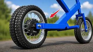 Thumbnail: Wish China and Japan Thought of This Sooner! Build a Fat-Tire EV with a High-Power Gearless Motor.