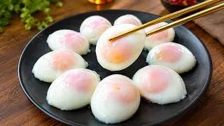 Thumbnail: Throw away boiling and frying eggs! - How to make poached eggs like in a 5 star restaurant