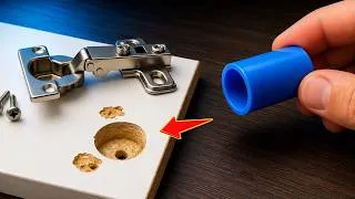 Thumbnail: Very Few Carpenters Use This Technique to Repair a Broken Hinge in Just 2 Minutes!