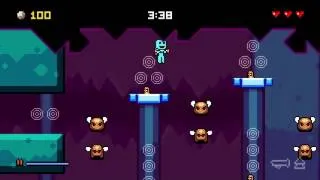Thumbnail: Mutant Mudds Super Challenge Fancy Footwork Trophy/Achievement