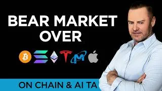 Thumbnail: BEAR MARKET OVER? 🚀 ETF Buying Frenzy, SOL vs ETH & Elon's AI Warning 🔥