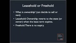 Thumbnail: EP 106: Are the properties in Bangkok Leasehold or Freehold