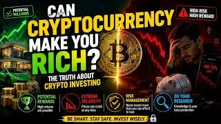 Thumbnail: Can Cryptocurrency Make You Rich? The Truth About Crypto Investing