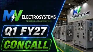 Thumbnail: MV Electrosystems Q1 FY27 Concall: Revenue Falls 5% as High Costs Push EBITDA to ₹5.4 Cr Loss