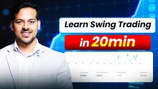 Thumbnail: Learn Swing Trading in 20 Minutes | swing trading | investor Kazi