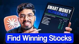 Thumbnail: I Built A ₹50,000 Smart Money Screener Using Claude Code — For FREE