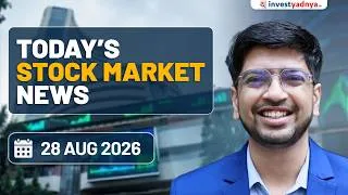 Thumbnail: Daily Stock Market News(28 Aug 2026):US Jobs Strong, Nvidia Surges, Tata Power & Happiest Minds Fall