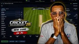 Thumbnail: Cricket Management 26 - new Simulation game on PC | Cricket Captain 2026 competitor