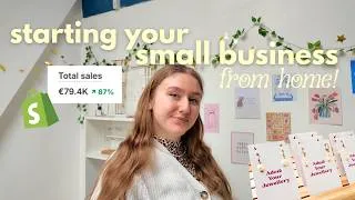 Thumbnail: How to start a SUCCESFUL small business in 2026! ✶ ULTIMATE guide, tips & tricks ✶