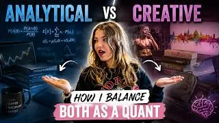 Thumbnail: How I Balance Logic and Creativity as a Quant Dev 💻💭🎭