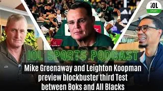 Thumbnail: Rugby’s Greatest Rivalry:Leighton Koopman & Mike Greenaway Preview Springboks vs All Blacks 3rd Test
