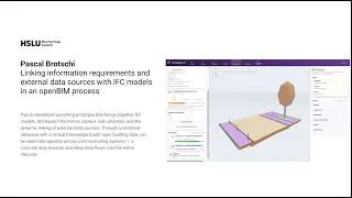 Thumbnail: Pascal Brotschi –Linking information requirements and external data sources to IFC models in openBIM