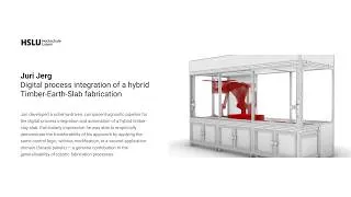 Thumbnail: Juri Jerg – Digital Process Integration of a Hybrid Timber-Earth-Slab Fabrication