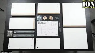 Thumbnail: Ikea Malm NightStand Instructions Assemble Step-by-step Extended