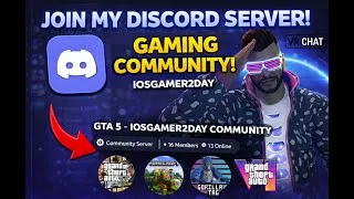 Thumbnail: My Official Gaming Discord Is LIVE 🚨 GTA, VR & Events