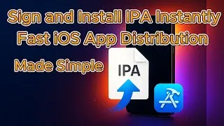 Thumbnail: Sign and Install IPA Instantly ⚡ | Fast iOS App Distribution Made Simple