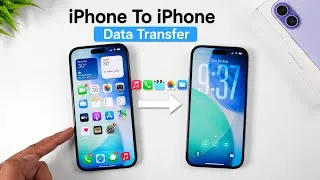 Thumbnail: iPhone to iPhone Data Transfer (New Method) | How to Transfer All Data from Old iPhone to New iPhone