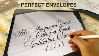Thumbnail: Envelope Calligraphy in Procreate