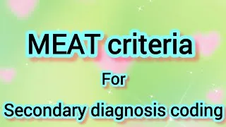 Thumbnail: MEAT criteria