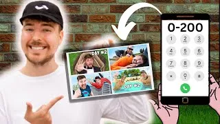 Thumbnail: Mr Beasts HOOKING Intros for 2 Minutes Straight | iPhone Dial Challenge 0-200