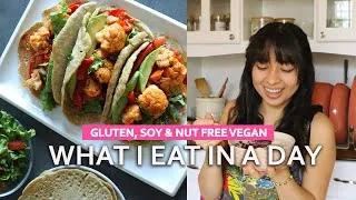 Thumbnail: What I Eat in a Day as a Vegan with Food Allergies