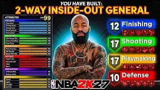 Thumbnail: The 2-Way Inside-Out General Build For NBA 2K27! 66+ Badge Tokens & 20+ Badge Slots..