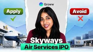 Thumbnail: Skyways Air Services IPO Review 2026 | Business, Financials & Risks