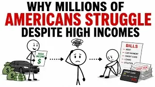 Thumbnail: Why Millions of Americans Struggle Despite High Incomes || high income struggle