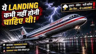 Thumbnail: इतने अनुभवी PILOTS से इतनी बड़ी गलती हुई कैसे?😱 | American Airlines Flight 1420