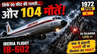 Thumbnail: Cockpit में BEER और FOOTBALL की बातें 😱 Plane पहाड़ से टकरा गया! | Iberia Flight 602 